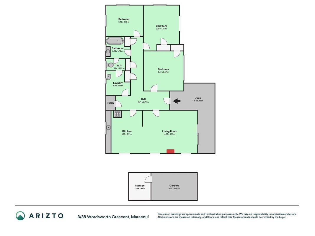 3/38 Wordsworth Crescent, Maraenui, Napier - Carousel 25
