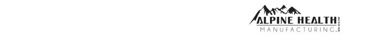 Alpine Health Manufacturing Small Top Banner