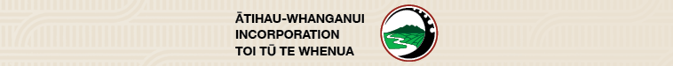Atihau Whanganui Incorporation Small Banner