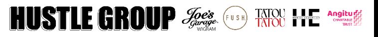 Hustle Group Small Top Banner