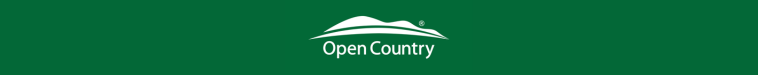 Open Country Small Top Banner