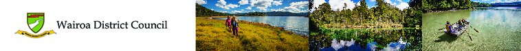 Wairoa District Council Small Top Banner