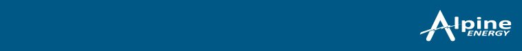 Alpine Energy Small Top Banner