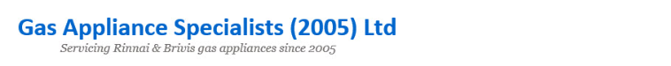 Gas Appliance Specialists 2005 LTD Small Top Banner