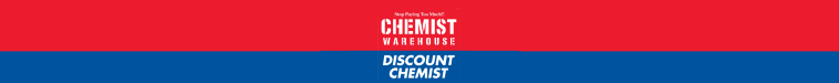 Chemist Warehouse Small Banner