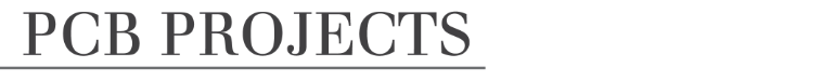 PCB Projects Pty Ltd Small Top Banner