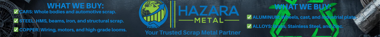 Hazara Metal Ltd Small Top Banner