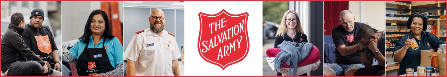 The Salvation Army Full screen Banner
