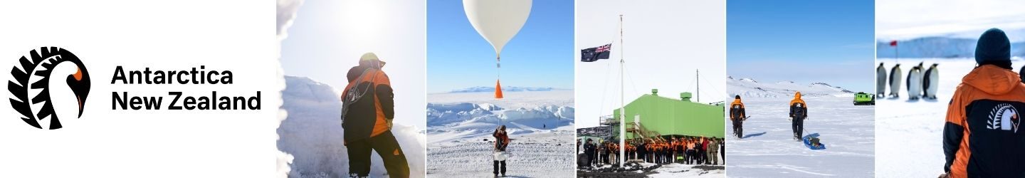 Antarctica New Zealand Full screen Banner