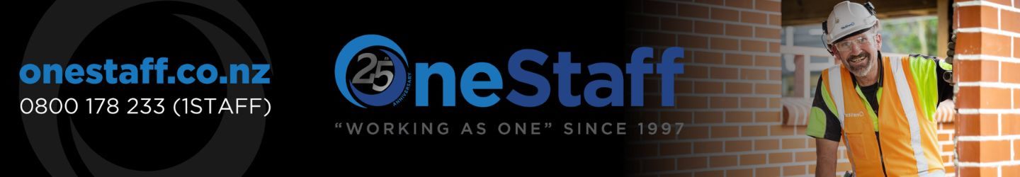 OneStaff Palmerston North Full screen Banner