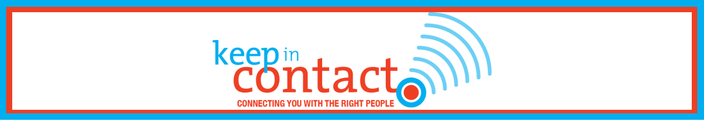 Keep In Contact Full screen Banner