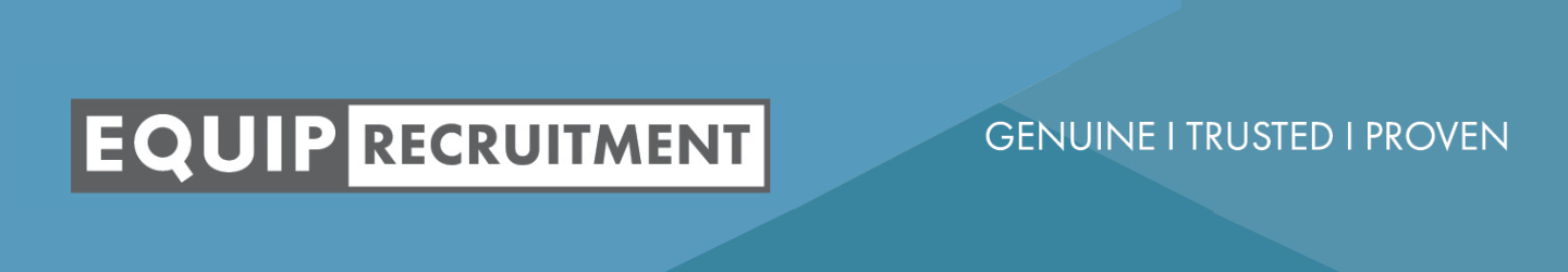 Equip Recruitment. Full screen Banner