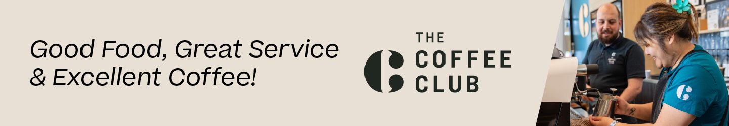 The Coffee Club Full screen Banner