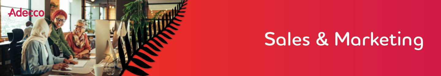Adecco Sales & Marketing Full screen Banner