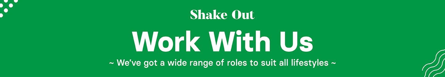 Shake Out Full screen Banner