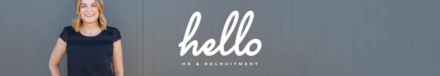 Hello HR & Recruitment Full screen Banner