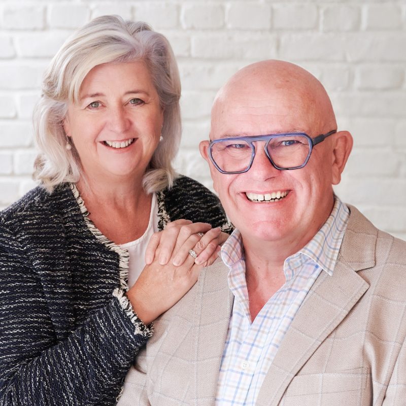 Raewyn Paterson and AJ Smits