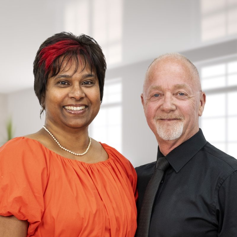 Wayne & Veena Hemingway