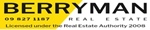 Berryman Real Estate Ltd, (Licensed: REAA 2008)