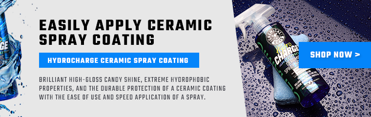 hydrocharge ceramic spray coating