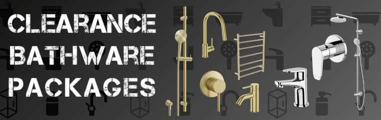 Clearance bathware packages