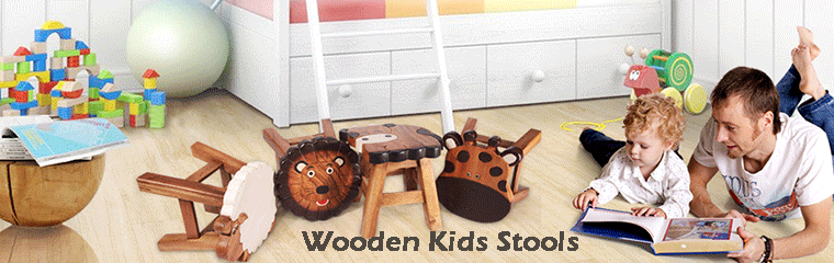 Kids Wooden Stools