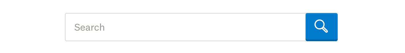 Image of a search bar with a 'search' label