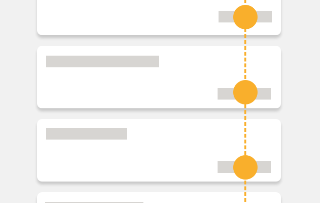 Example of how cards should be layed out to be easily scannable