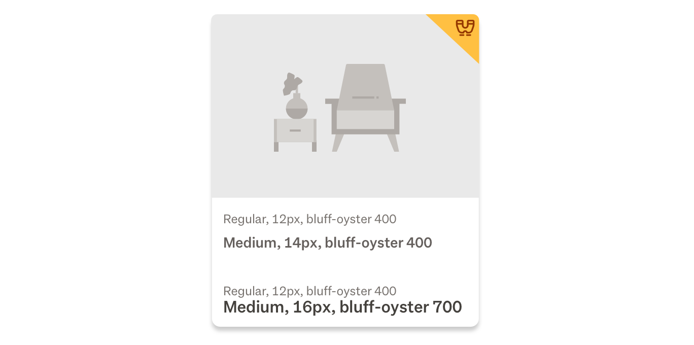 Example of a gallery card