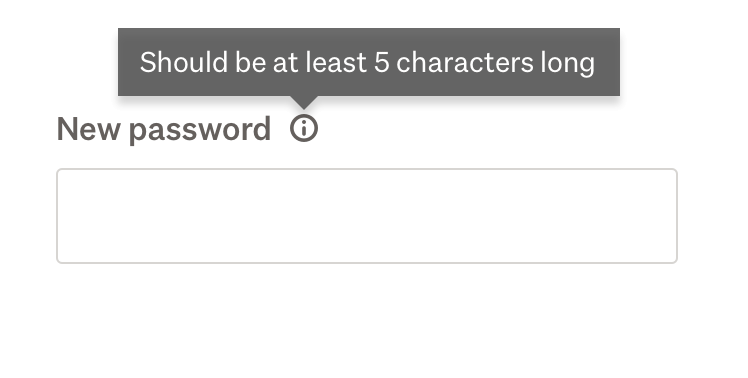 Bad example of help text where it is in a hover 'i'