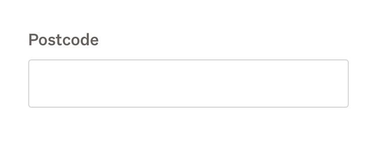 Bad example of input size to indicate content