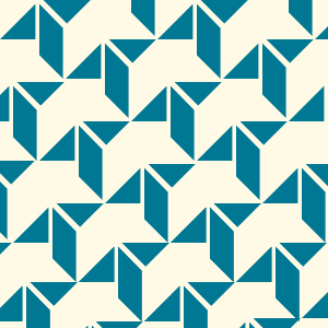 Tangram logo pattern